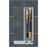 Подарочный набор PARKER: IM CORE BLACK GT - ручки перьевая и шариковая CW2093216
